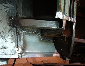 A-Pillar inner repair section